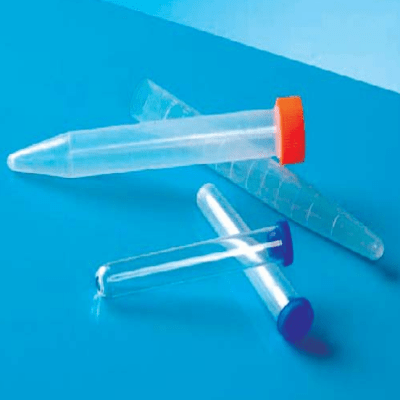 tubo ensaio em plastico em pp ou ps