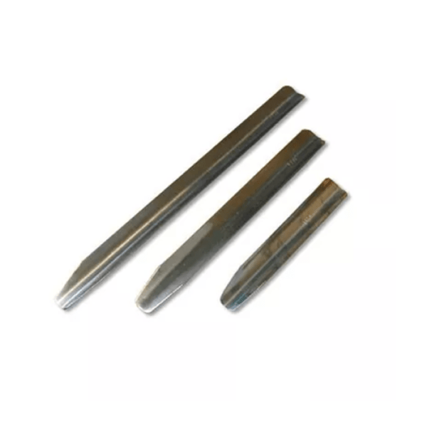 espátula meia cana aço inox lojadoquimico.com.br