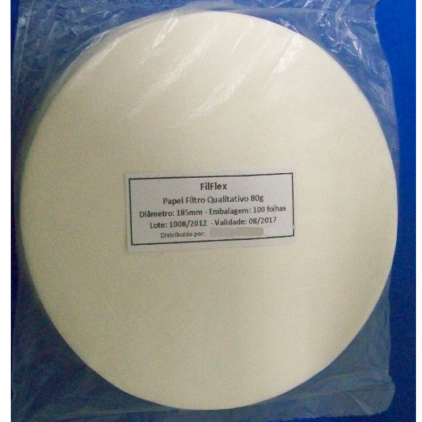 papel filtro qualitativo 80g filflex