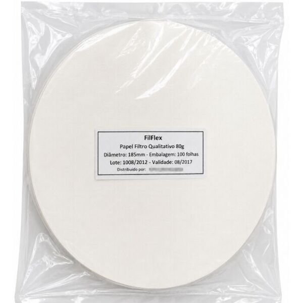 papel filtro qualitativo 80 g