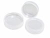 Tampa Plástica 63mm Baixa Cristal